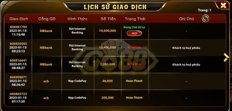 Cách Nạp Rút Tiền Go88 an toàn và chuẩn xác trong mọi giao dịch