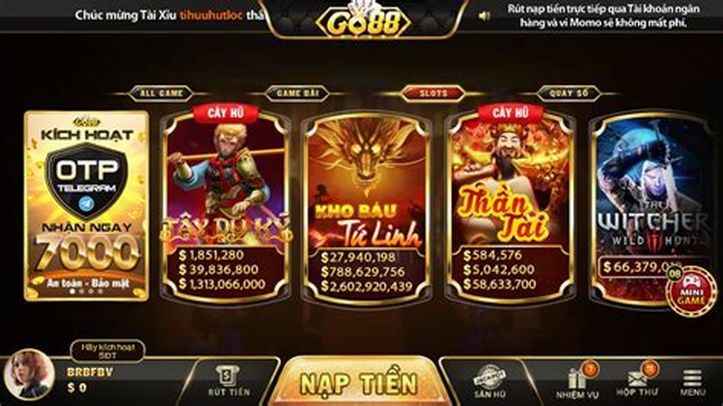 Nổ hũ Go88 gồm những nhóm game nào và cách chúng được phân loại
